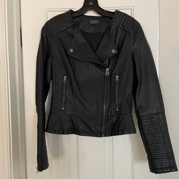 Jackets & Coats Faux Leather Jacket Poshmark